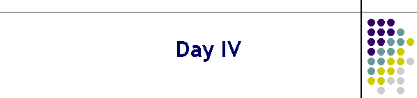 Day IV