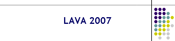 LAVA 2007