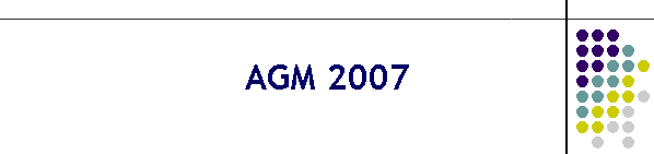 AGM 2007
